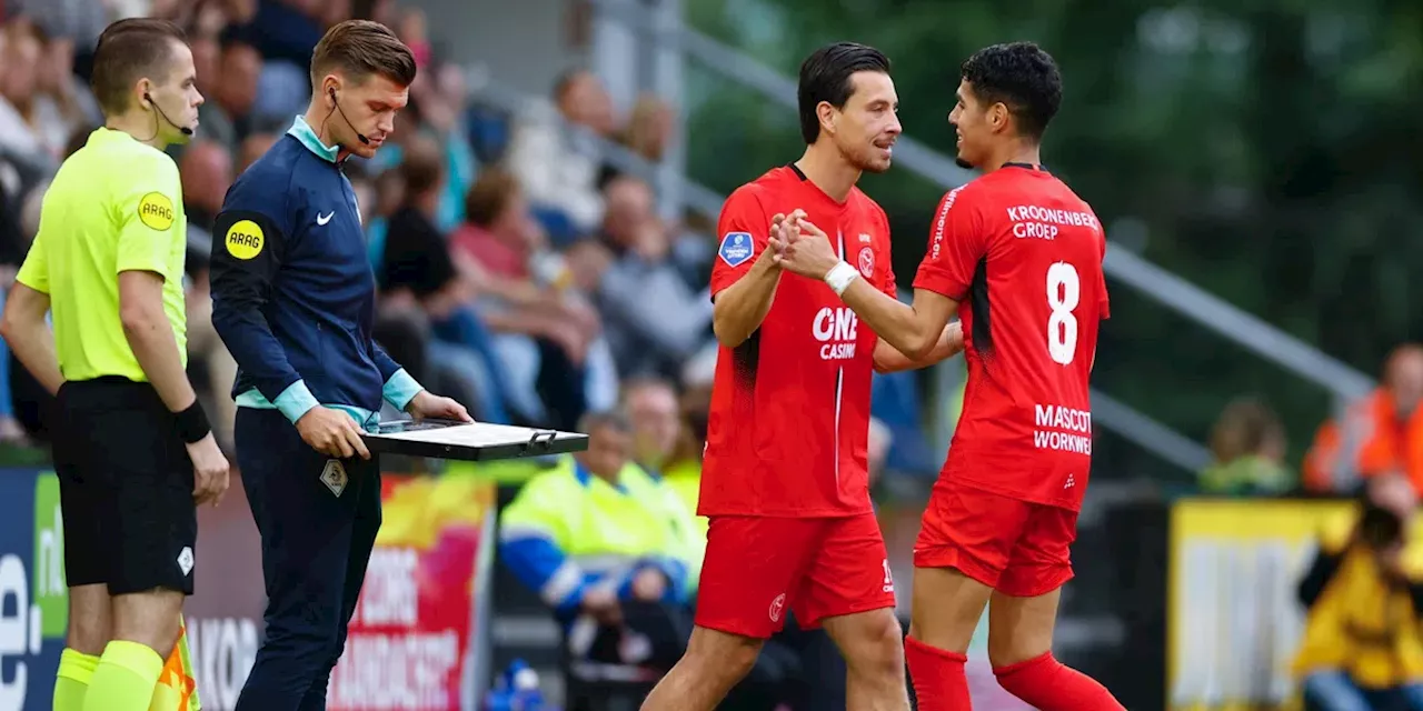 Almere City en Heracles houden elkaar in evenwicht tijdens stroef duel