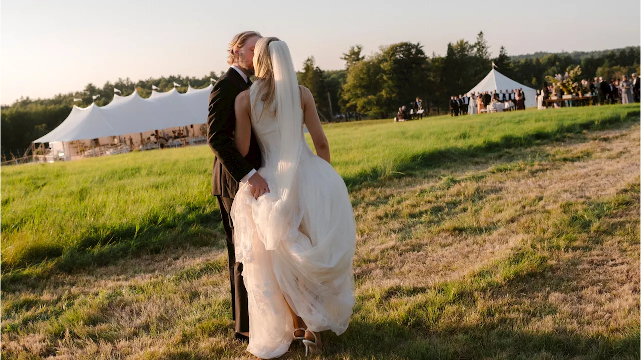 Laura Jackson and Peter Nalle Tie the Knot in a Classic New England Summer Wedding