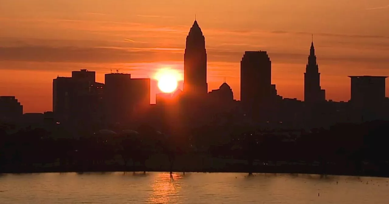 The dry spell continues with summer-like temps