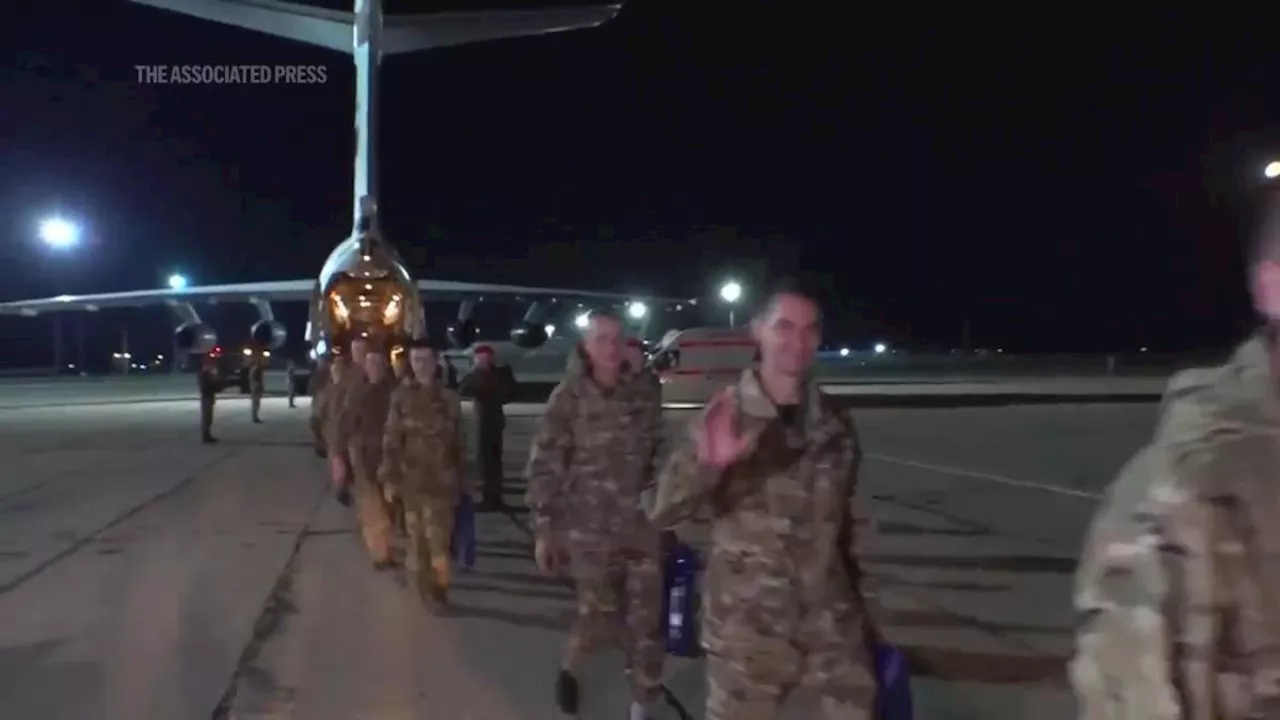 Russian soldiers return to Moscow region after prisoner swap with Ukraine