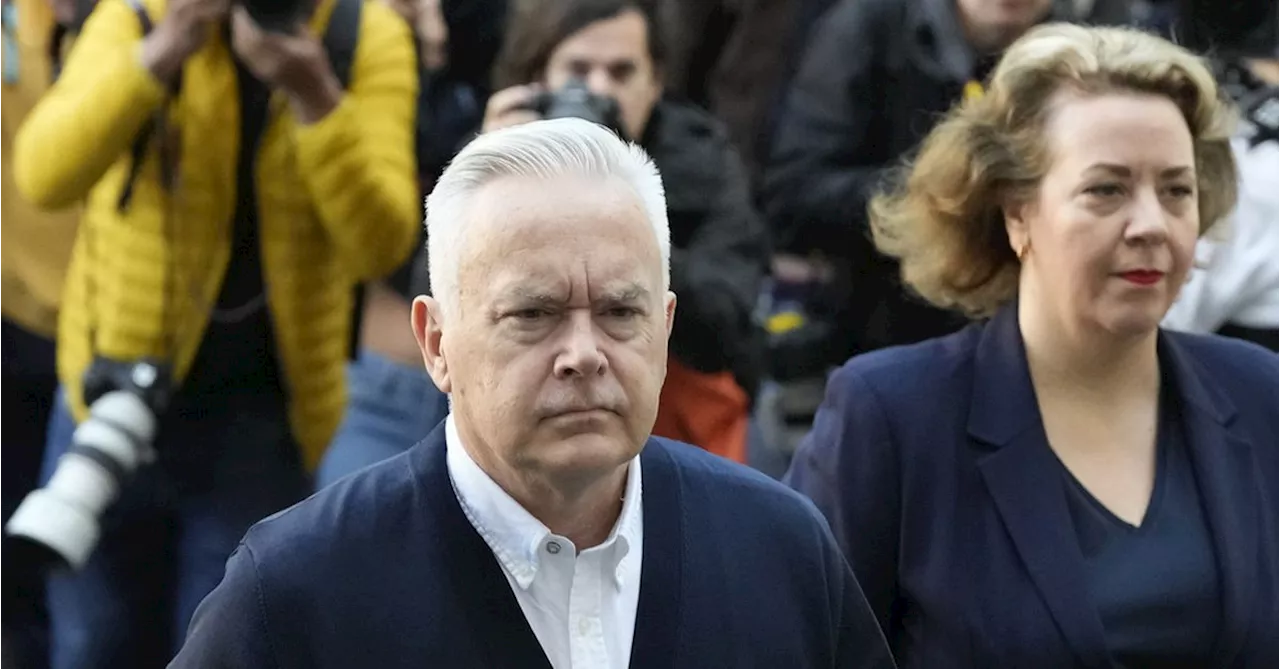 Former BBC anchor Huw Edwards gets suspended sentence for indecent images of children on phone