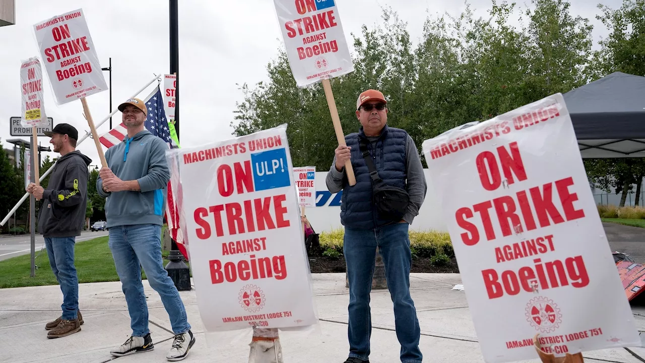 Boeing strike tests which side can best withstand financial losses