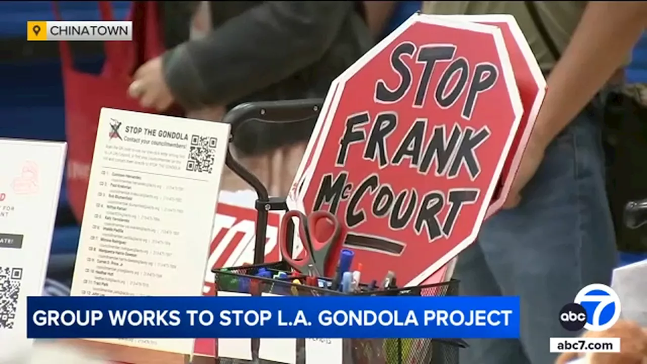 Dodger Stadium gondola opponents call for alternative solutions to transit project