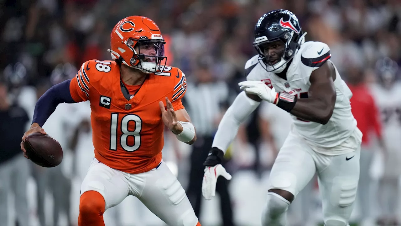 Chicago Bears again carried by defense as offense lags in loss to Houston Texans