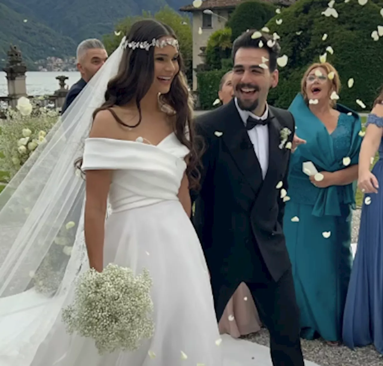 Ignazio Boschetto de Il Volo, matrimonio bis tra le lacrime: la promessa a Michelle Bertolini sul lago di Como