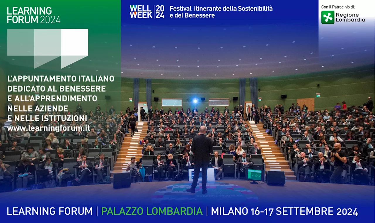 Learning forum 2024, I tappa della Wellweek 2024