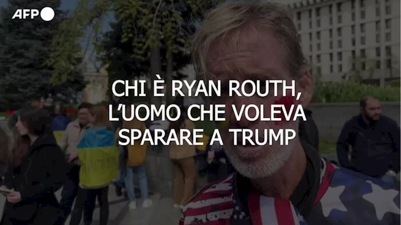 Chi e' Ryan Routh, l'uomo che voleva sparare a Trump