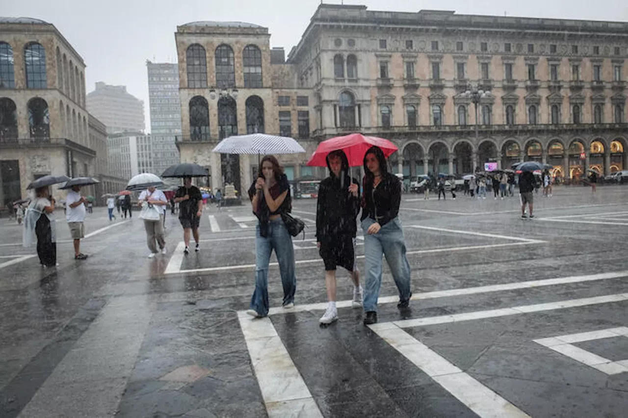 Maltempo: temporali e forti venti, allerta gialla in 10 regioni