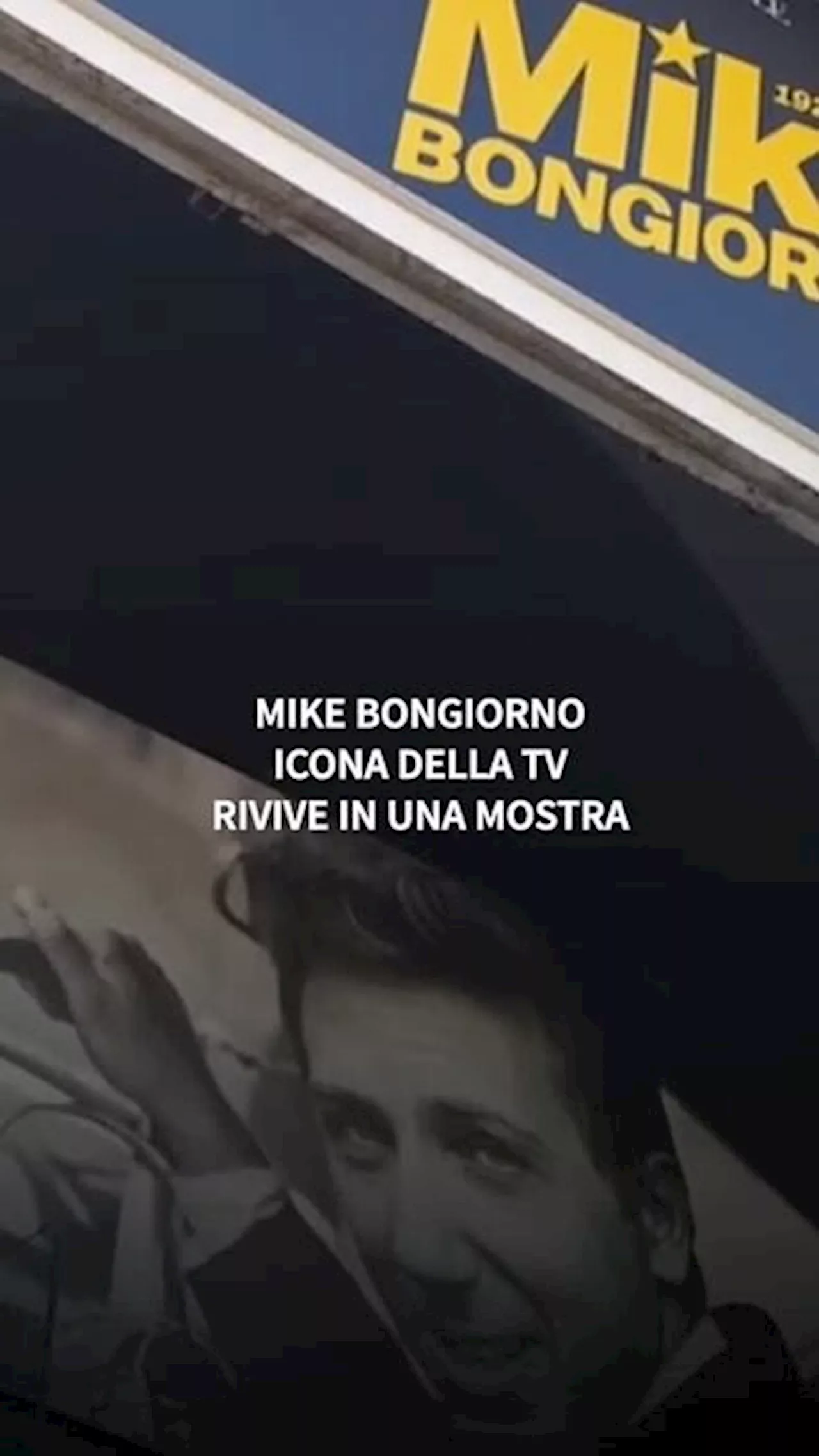 Mike Bongiorno, icona della tv, rivive in una mostra