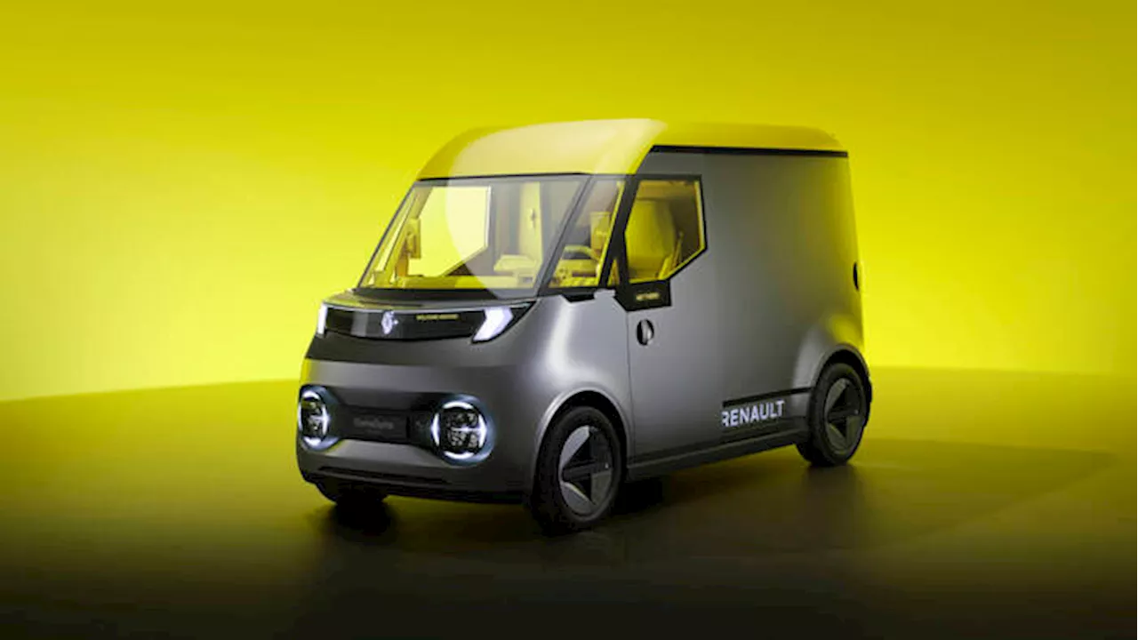 Renault Estafette Concept, il van elettrico per l'ultimo miglio