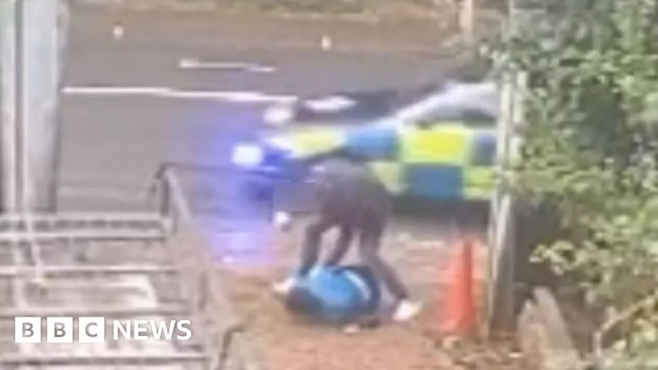 Northamptonshire Police reviewing CCTV of 'brutal' arrest