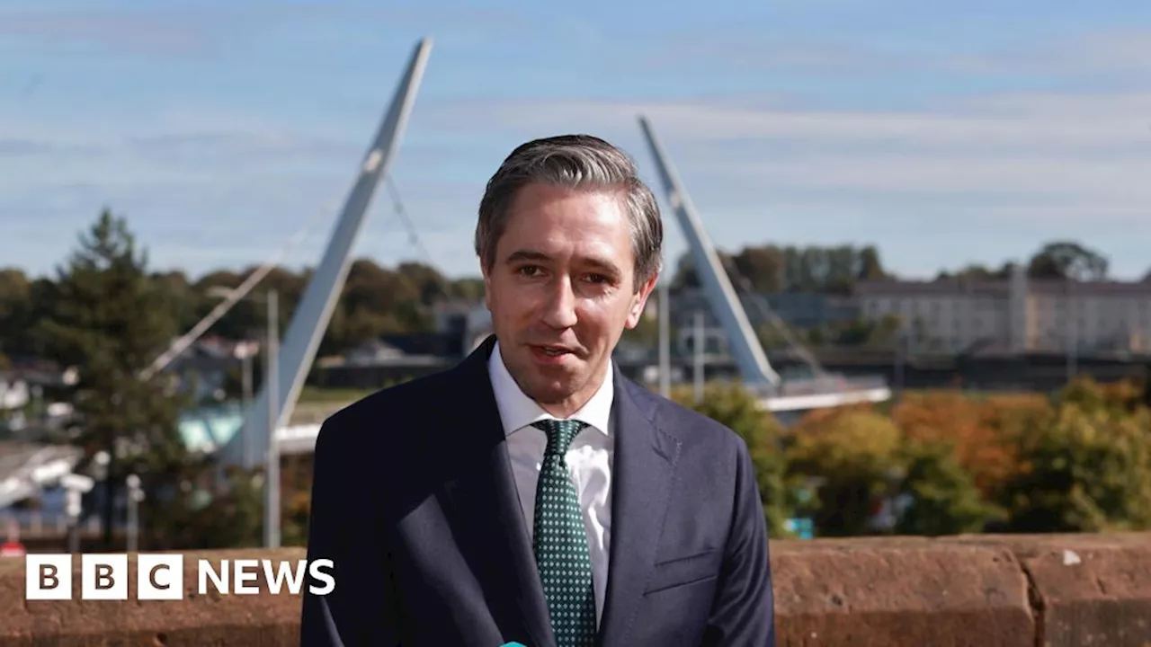 Irish premier Simon Harris makes first visit to Derry