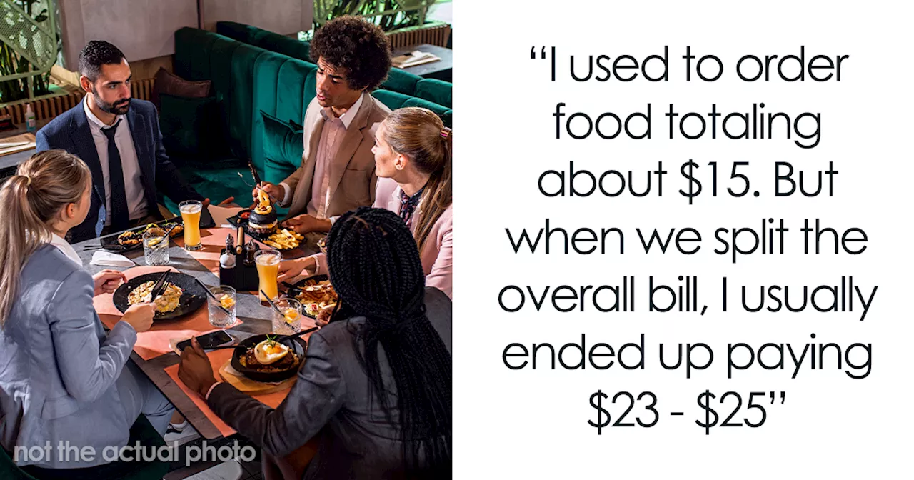 Worker Gets Petty Revenge Against Coworkers Who Wanted Everyone To Split The Bill