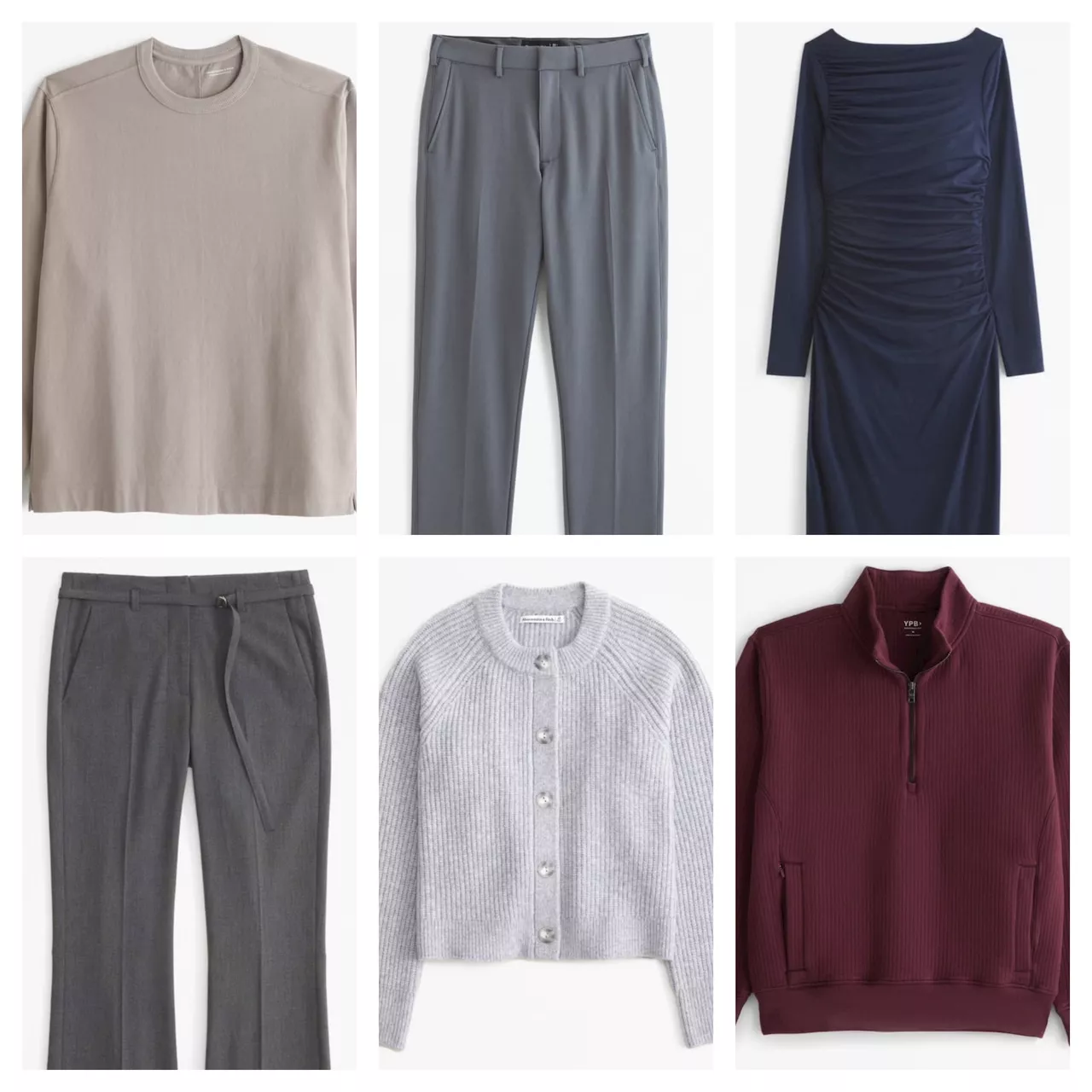 Abercrombie & Fitch new arrivals: Sweaters, long-sleeve tops, pants