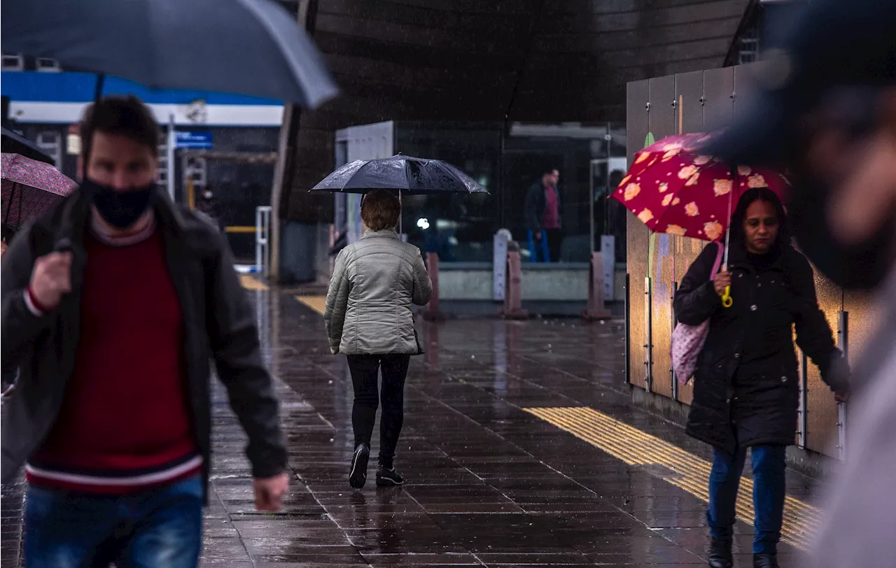 Região Sul do Brasil inicia semana com previsão de frio e chuva