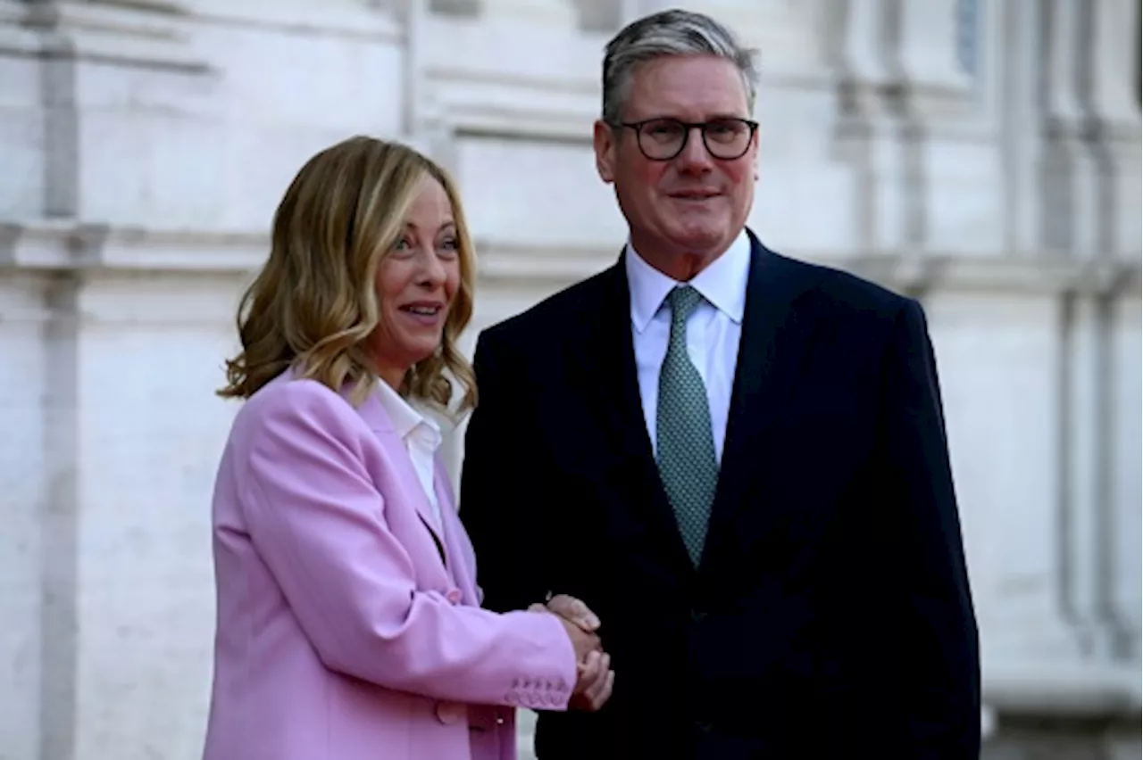 Keir Starmer à Rome pour parler immigration avec Giorgia Meloni