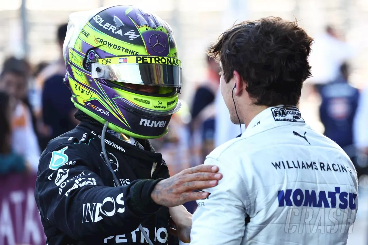 Franco Colapinto labels Lewis Hamilton parc ferme encounter “a dream come true”