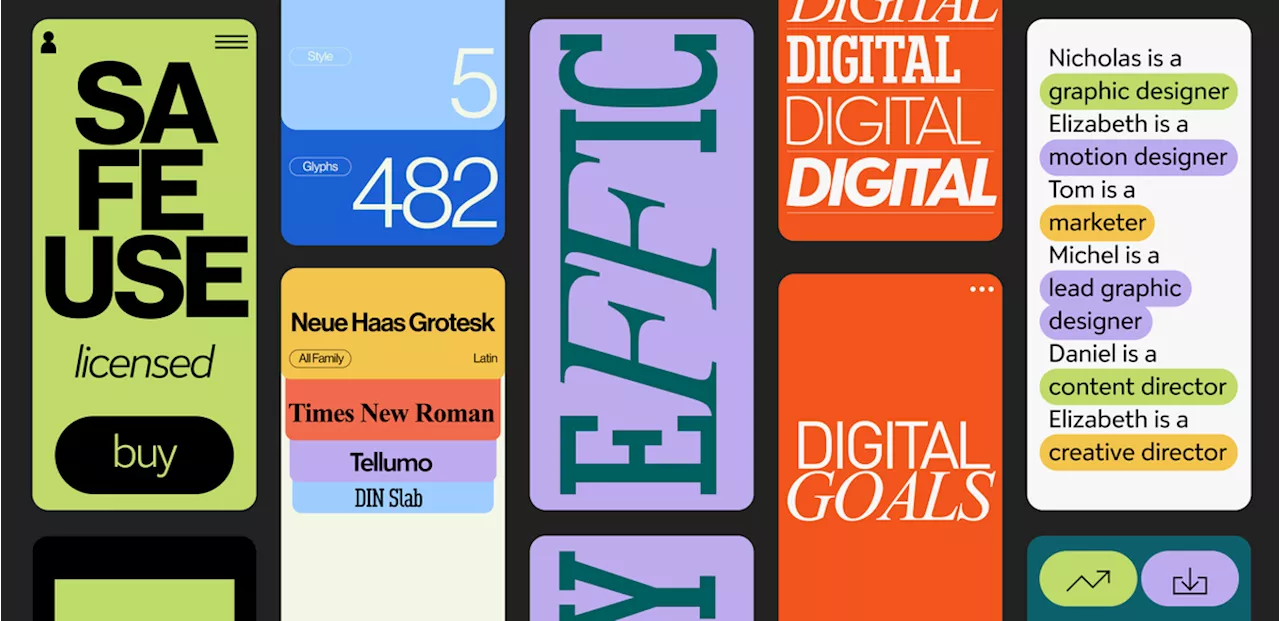 Dive into limitless creativity with a 30-day free trial of Monotype Fonts