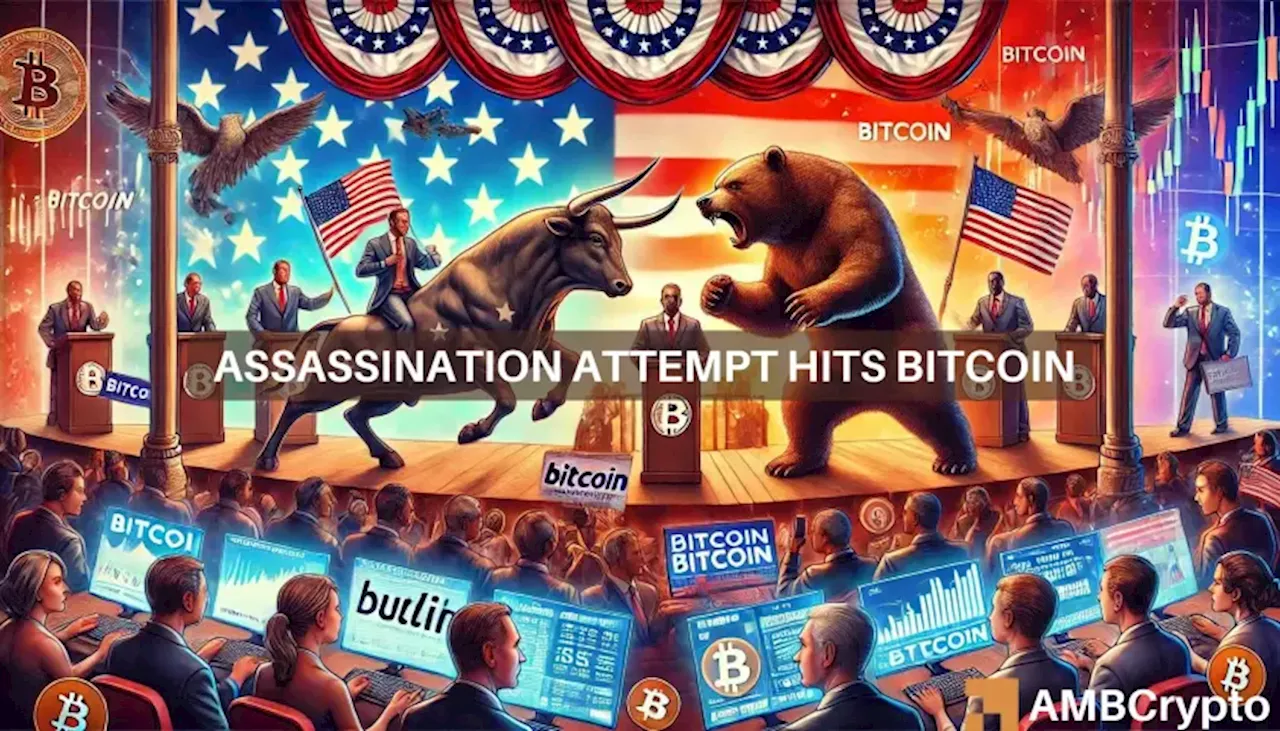 Bitcoin: How Trump’s close call in Florida influenced BTC