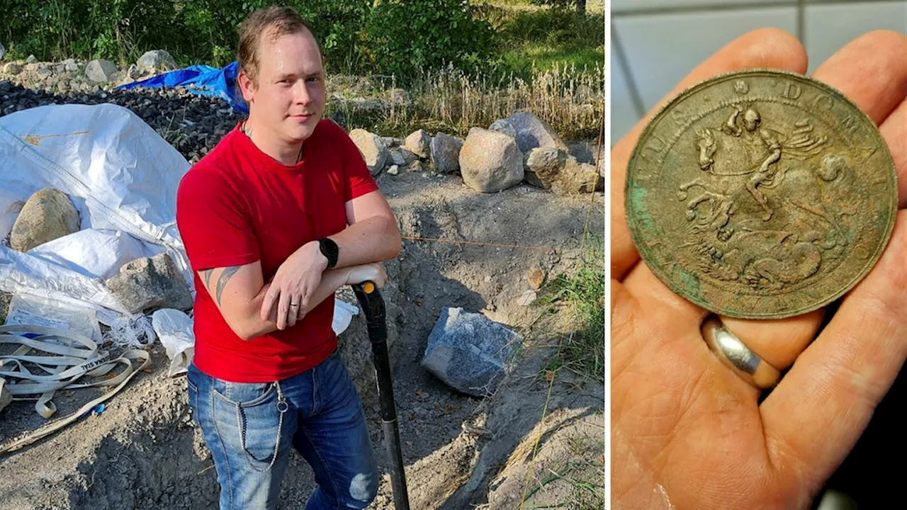 Svärdsklingor och medaljonger – här är svenskarnas fornfynd