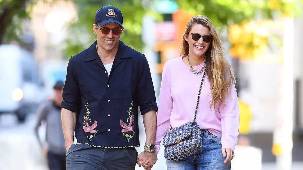 Blake Lively and Ryan Reynolds hold hands in NYC - amid claims he wants to 'save' her career after...