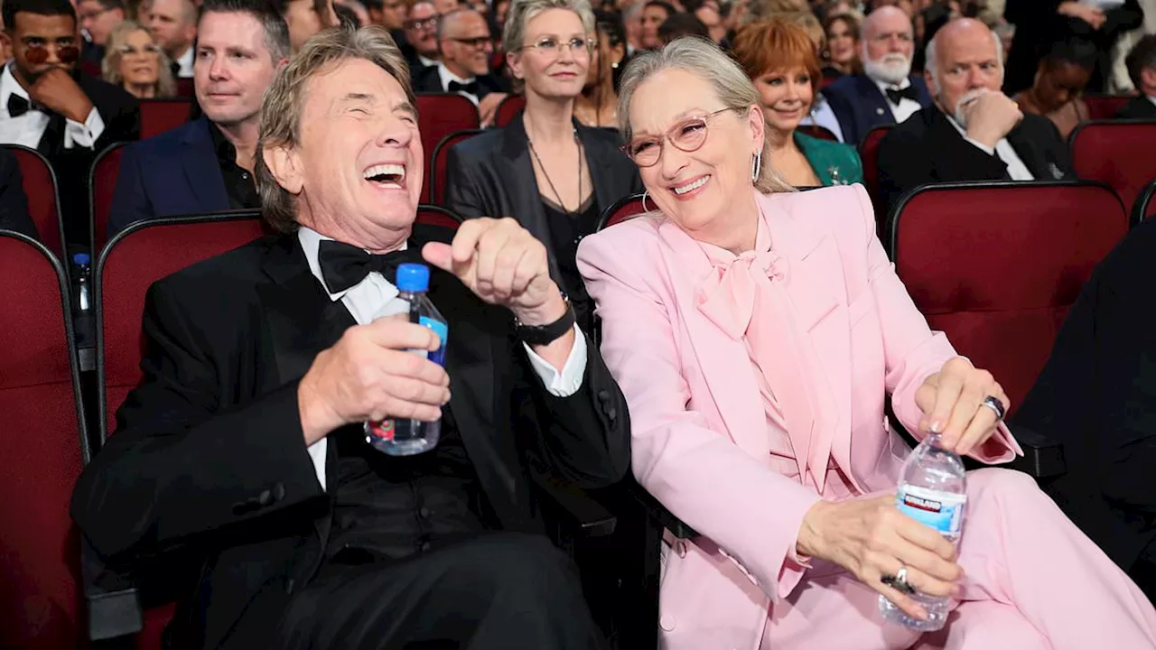 Meryl Streep and Martin Short fans hunt for dating clues as cozy pair sit together at 2024 Emmy...