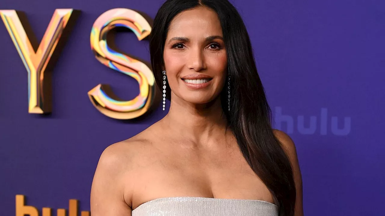 Padma Lakshmi, 54, wows in tight strapless gown at 2024 Emmy Awards