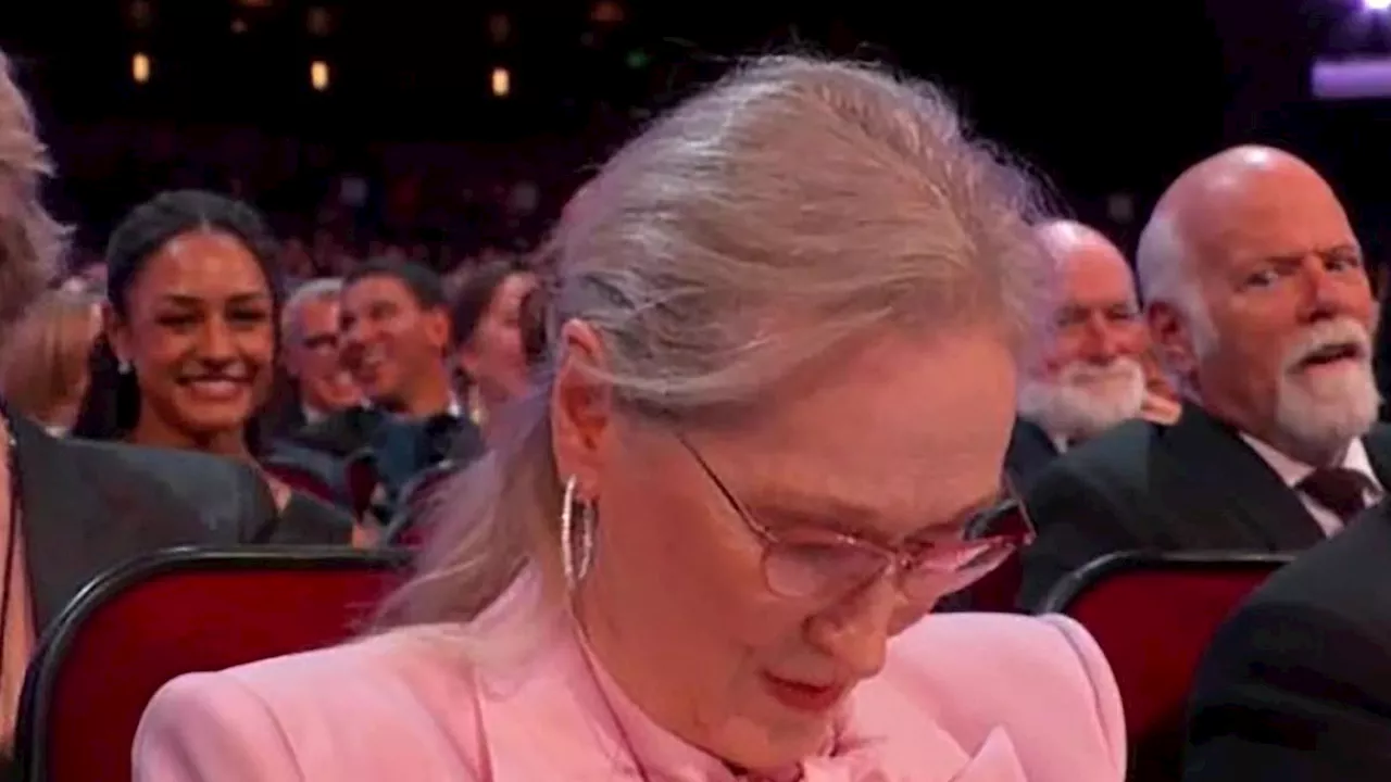 What left Meryl Streep in shock as she attended the Emmy Awards?