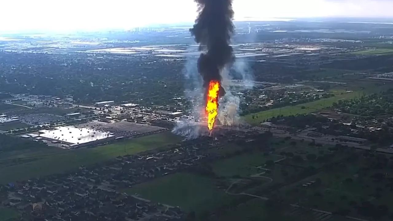 Pipeline Fire In La Porte Forces Evacuations, Sparks Grass Fires