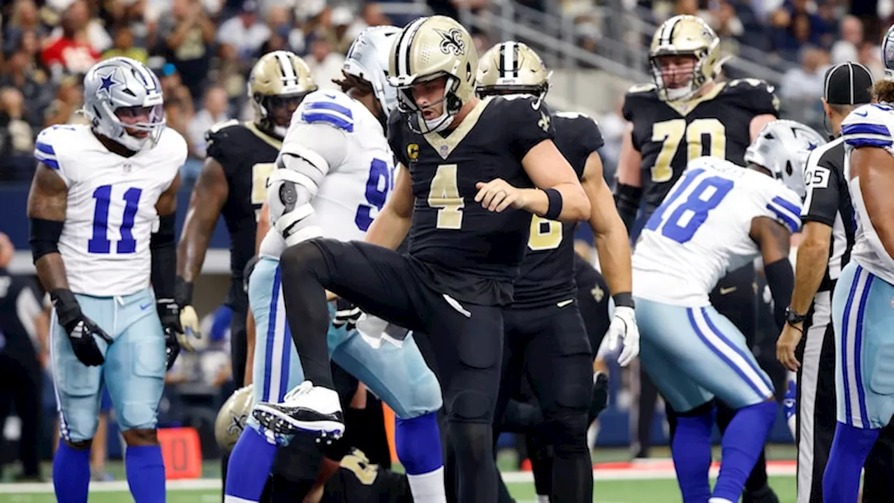 Saints' Derek Carr channels Michael Jackson with TD celebration