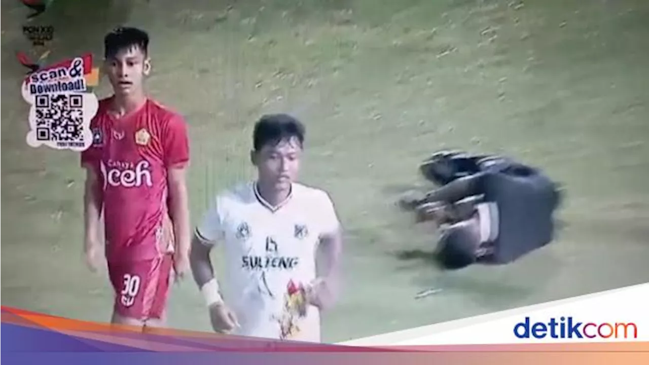 Sederet Fakta Wasit Dihajar Pemain dalam Laga Aceh Vs Sulteng di PON XXI