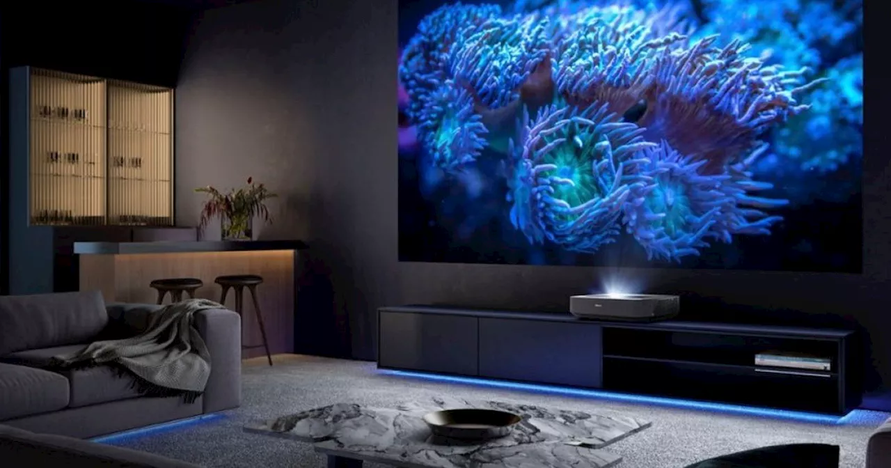 This Hisense laser projector creates an 80 to 120-inch screen for $500 off