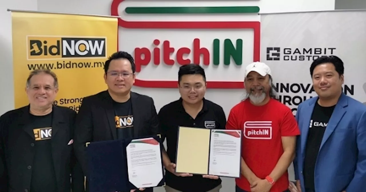 Bidnow, pitchIN, Gambit collaborate to empower investors through digital asset education