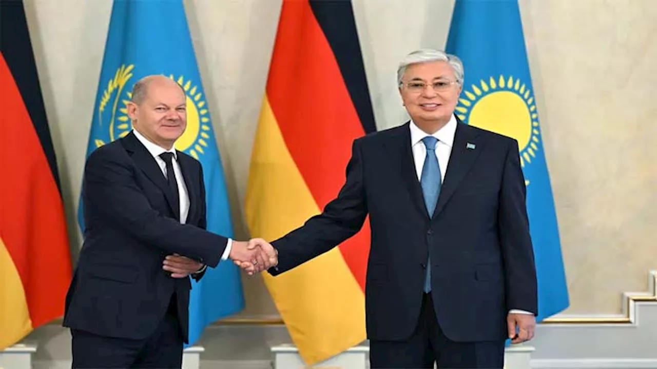 Germany wants trade with Kazakhstan, won't circumvent Russia sanctions, Scholz says