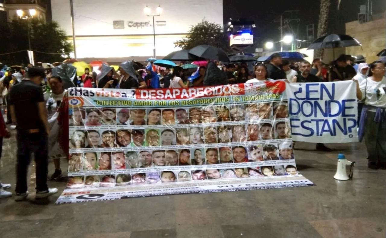 'Un grito de dolor': Colectivos de desaparecidos exigen justicia en Reynosa, Tamaulipas