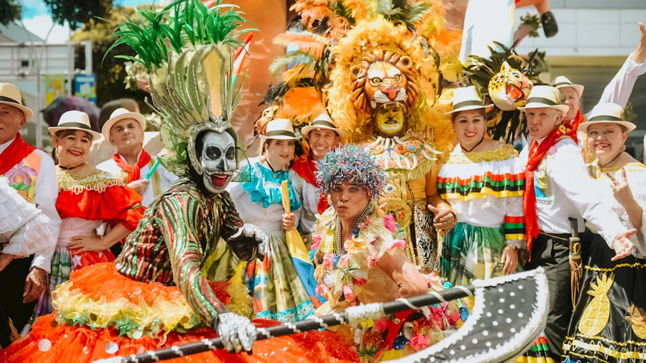 El Carnaval de Barranquilla brilla en la Feria Bonita de Bucaramanga