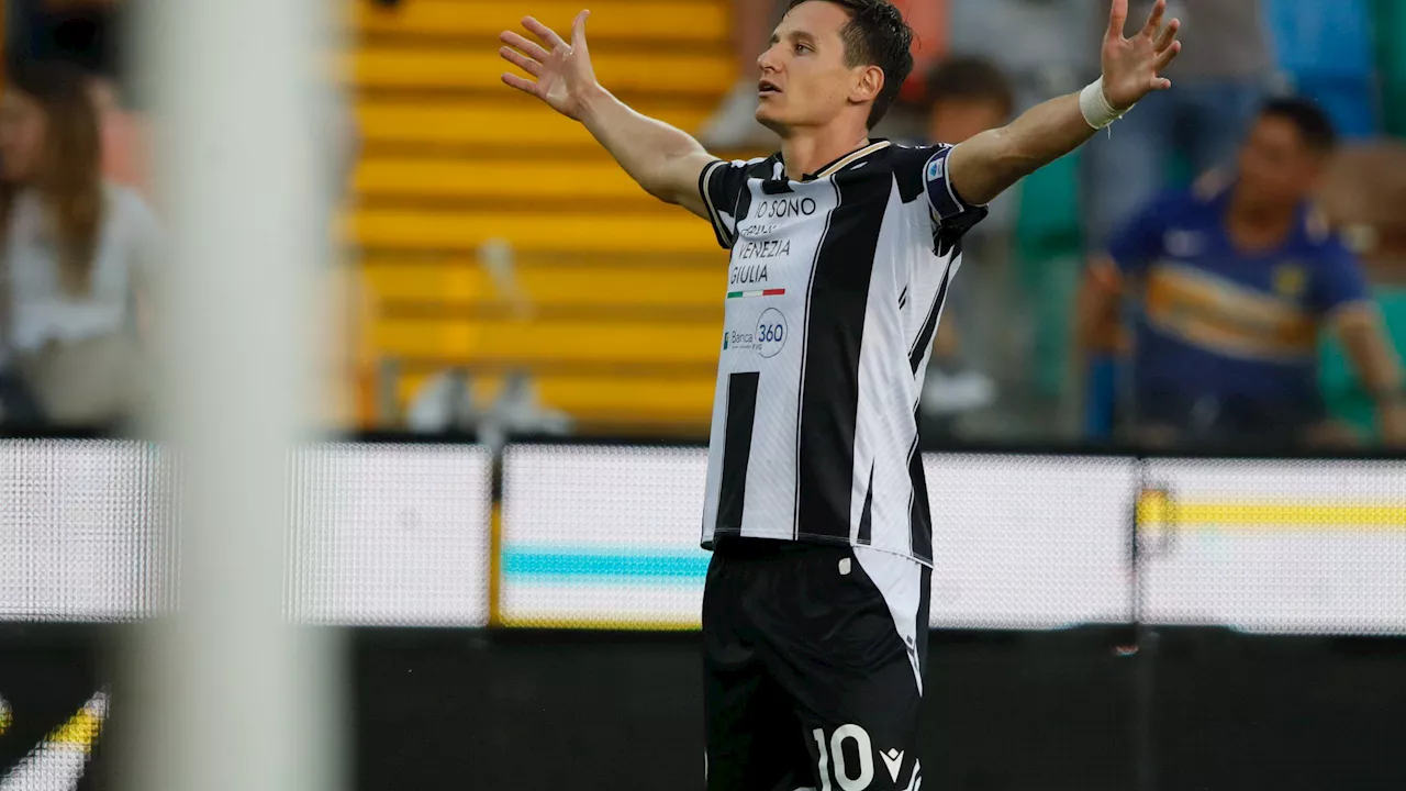 Florian Thauvin, la résurrection avec l'Udinese : 'Je reviens à mon meilleur niveau'