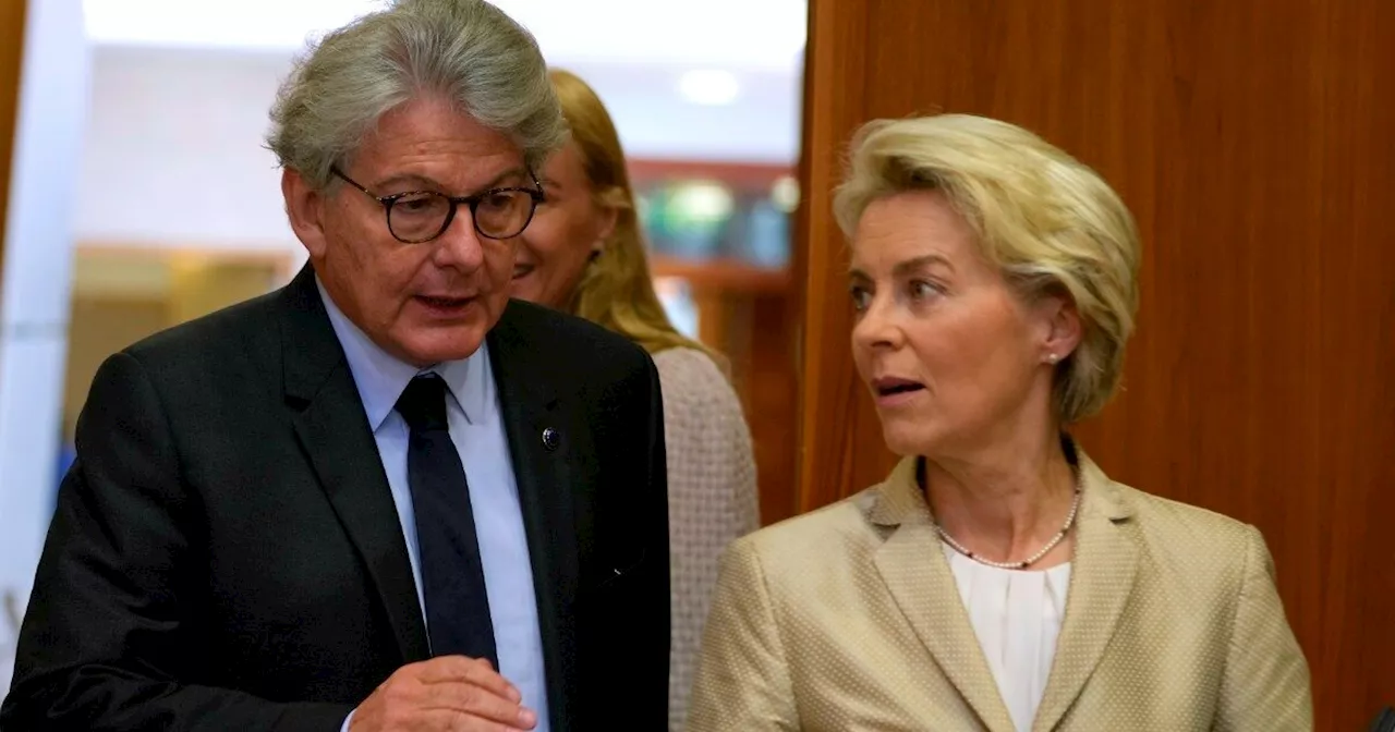 Terremoto in Commissione Ue, Thierry Breton si dimette e attacca von der Leyen