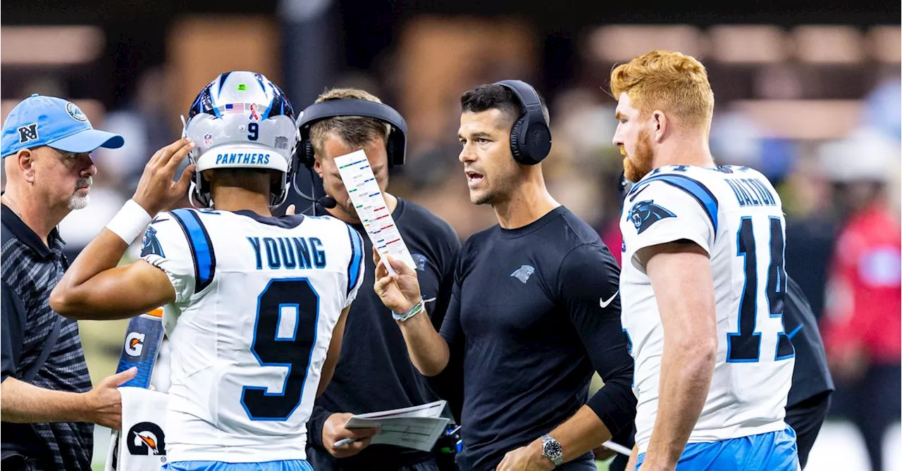 Former Seahawks assistant Dave Canales benches Panthers QB Bryce Young