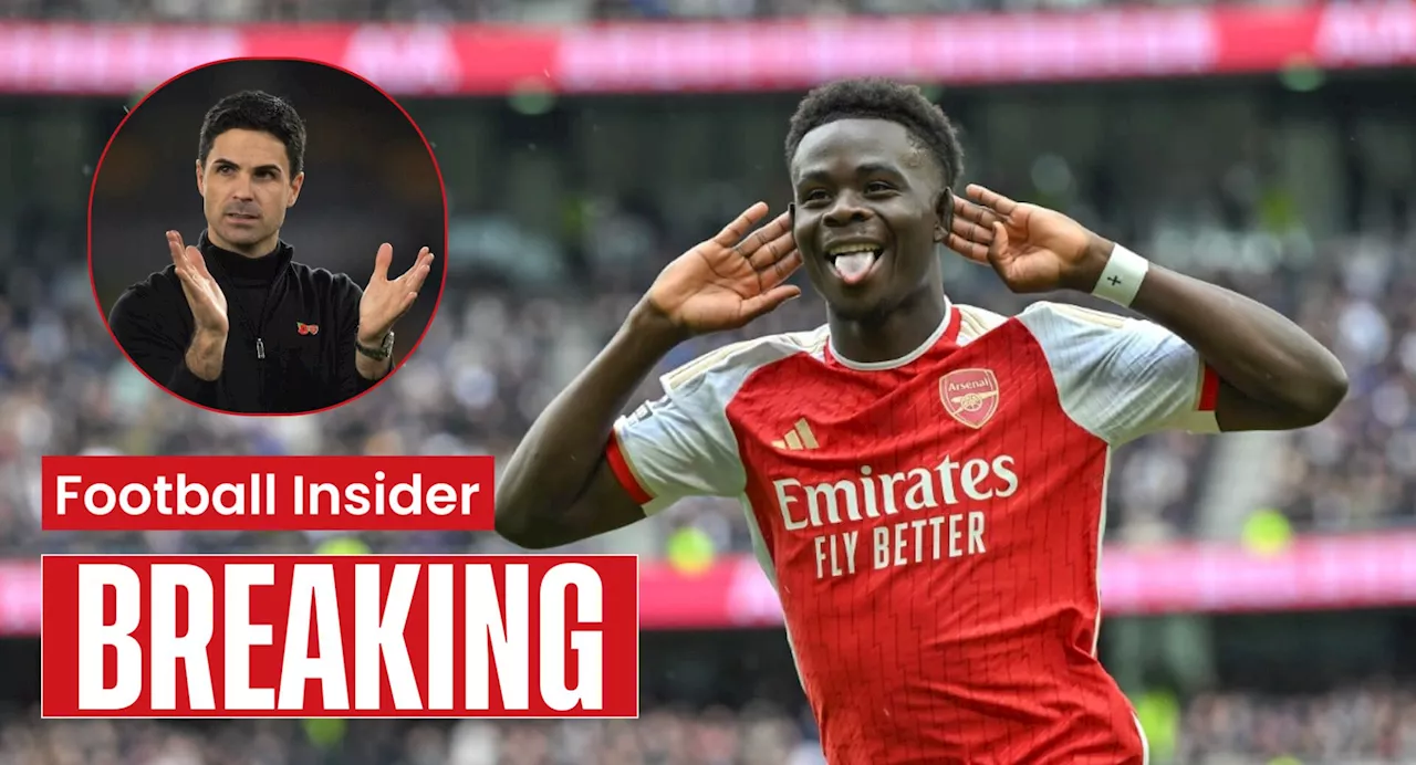 Bukayo Saka: Arsenal injury update ahead of Man City showdown