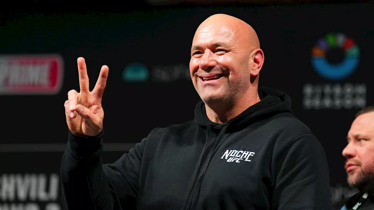 Dana White Receives Special Gift From WWE Hall-Of-Famer At Noche UFC