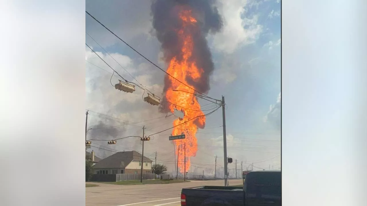 Major Pipeline Fire Causes Disruptions in La Porte