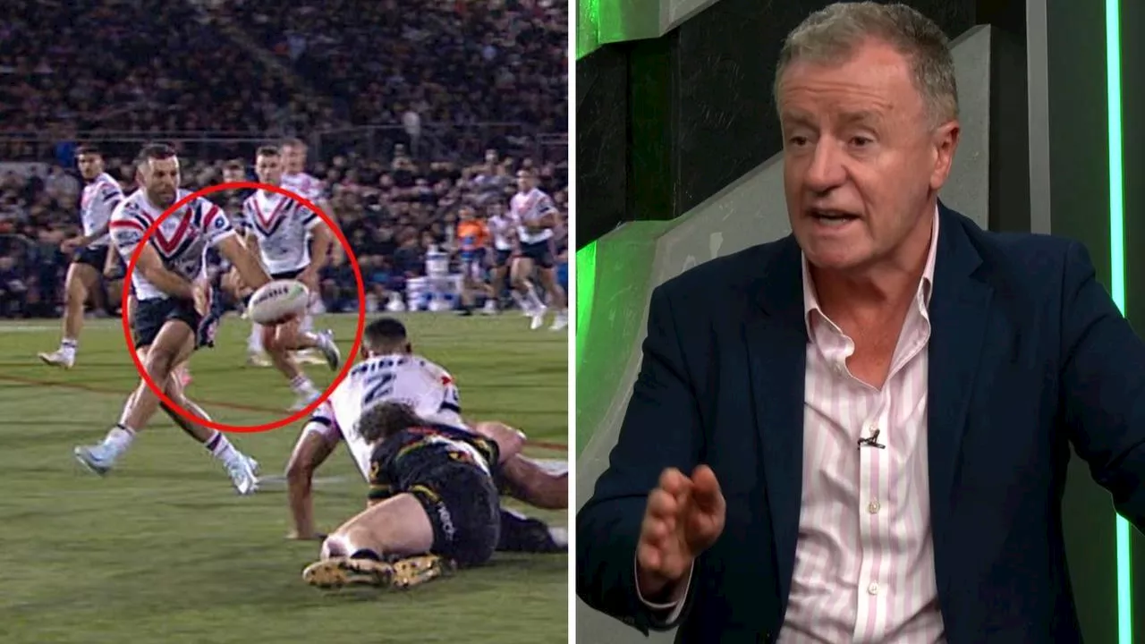 ‘Doesn’t look forward’: NRL responds to Robbo’s spray over Roosters’ pass drama