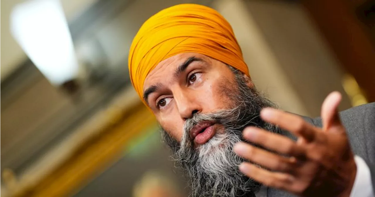 Canadians are ‘done with Justin Trudeau,’ Singh says