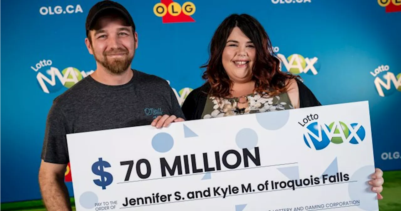 ‘Wild’ times: Ontario couple celebrates new baby and $70M lottery win