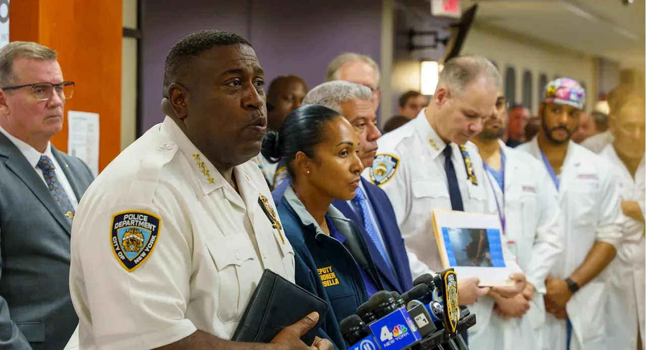 NYPD fires weapons during Brooklyn fare evasion pursuit, injuring 1 officer, 3 others, officials say