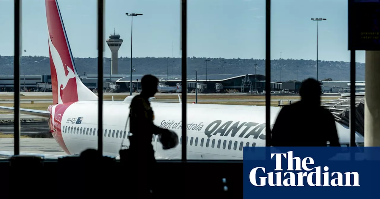 Perth airport runway undergoes emergency repairs after Qantas plane takeoff