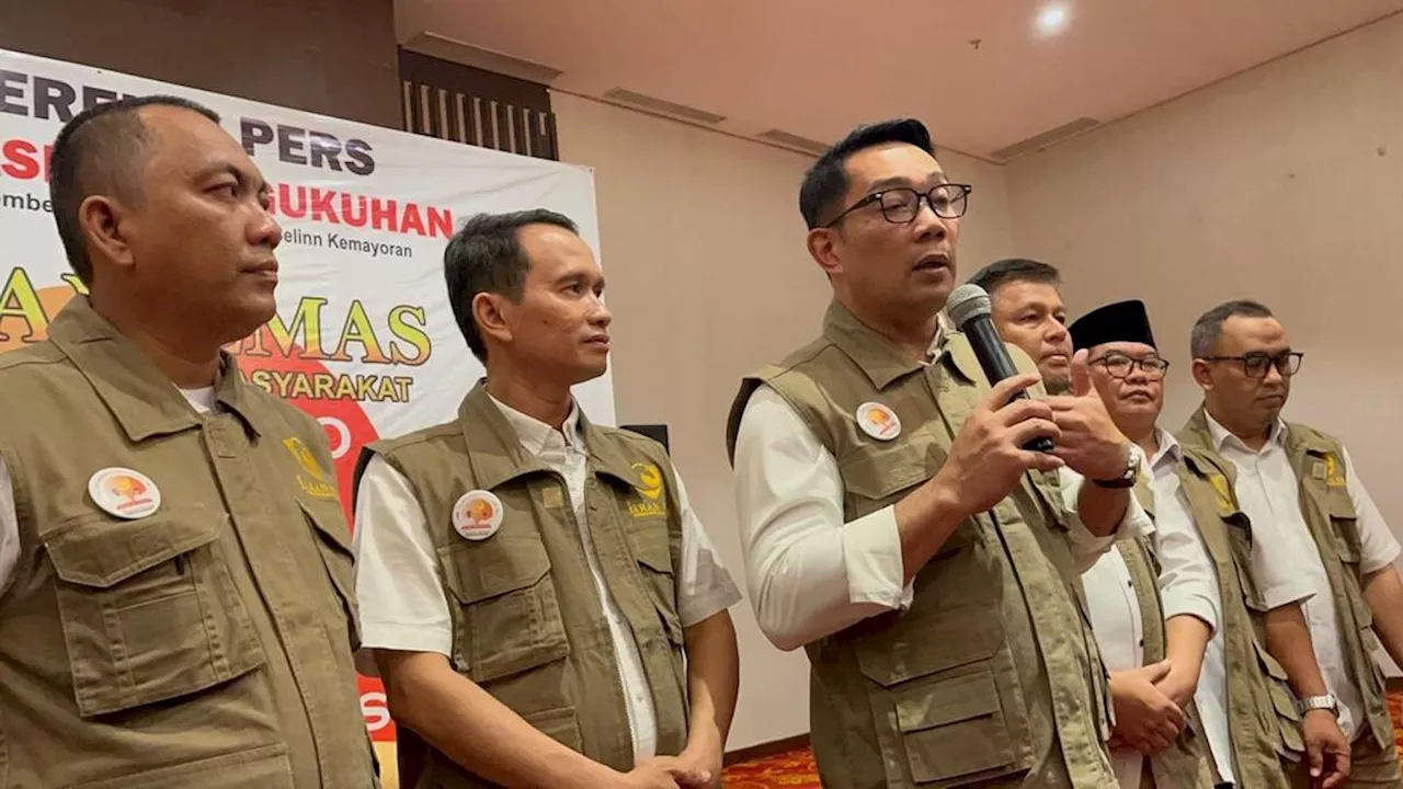 Diumumkan Lusa, Timses Ridwan Kamil-Suswono Didominasi Anak Muda