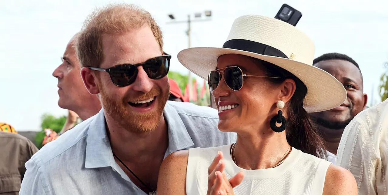 Duchess Meghan Is Lovely in a Tweed Butter Yellow Minidress at Tennis Tournament