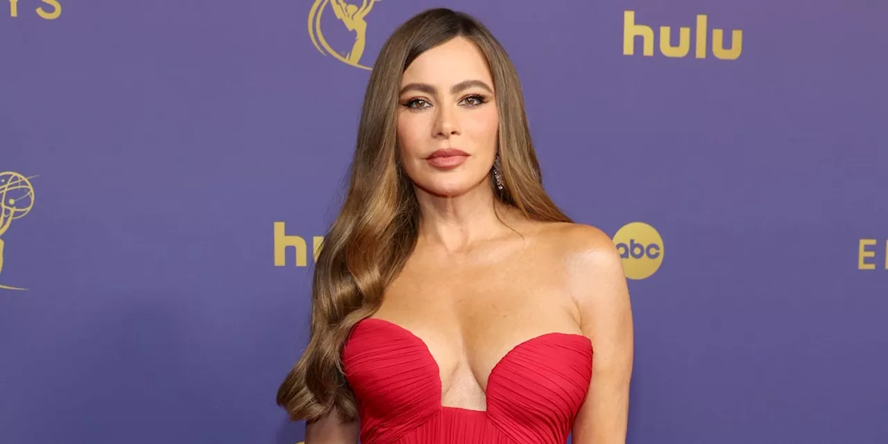 Sofía Vergara Is a Bombshell in Red at the 2024 Emmys